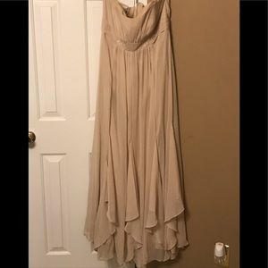 Chiffon dress w/ shrug/jacket